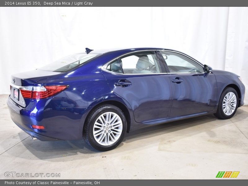 Deep Sea Mica / Light Gray 2014 Lexus ES 350