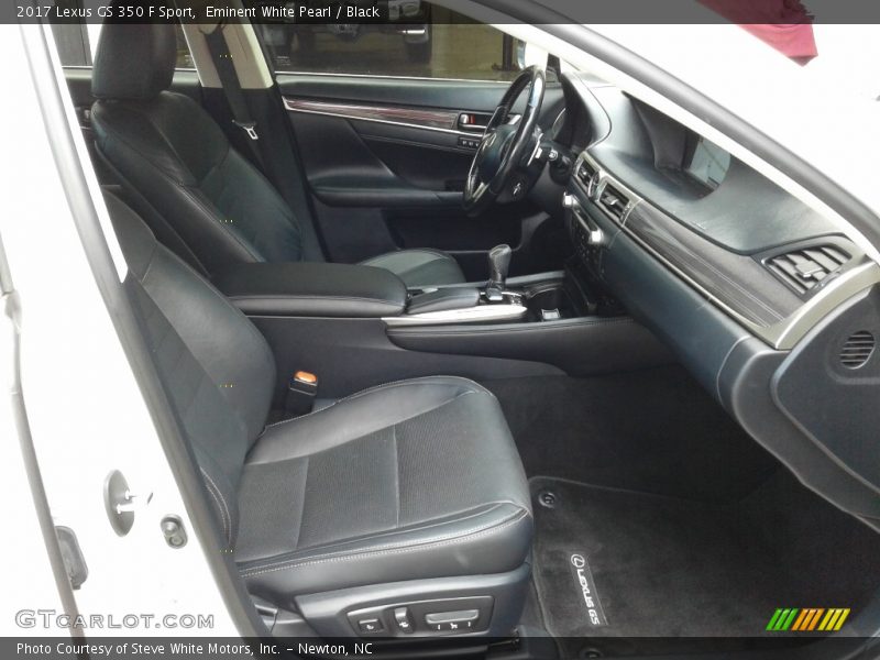Eminent White Pearl / Black 2017 Lexus GS 350 F Sport