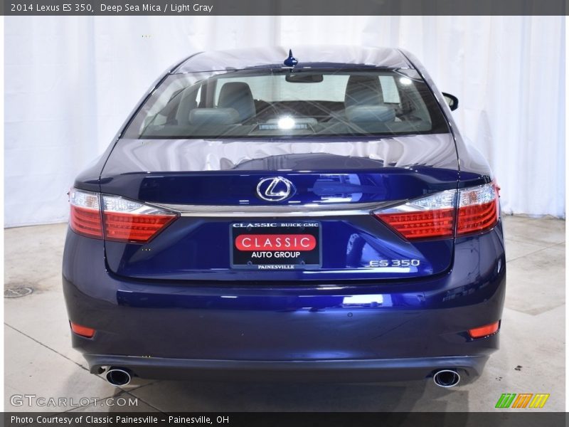 Deep Sea Mica / Light Gray 2014 Lexus ES 350