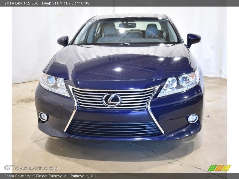 Deep Sea Mica / Light Gray 2014 Lexus ES 350
