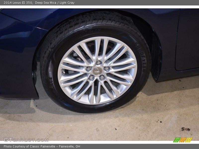Deep Sea Mica / Light Gray 2014 Lexus ES 350
