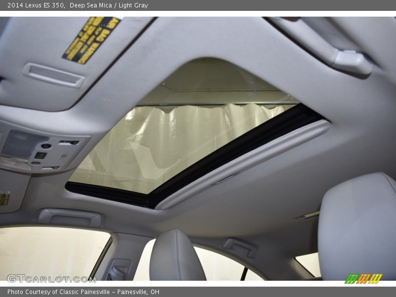 Deep Sea Mica / Light Gray 2014 Lexus ES 350