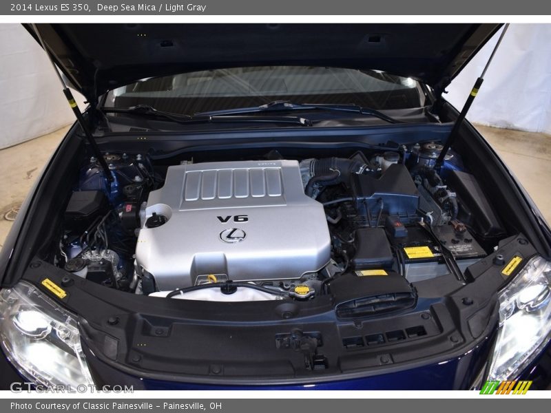 Deep Sea Mica / Light Gray 2014 Lexus ES 350