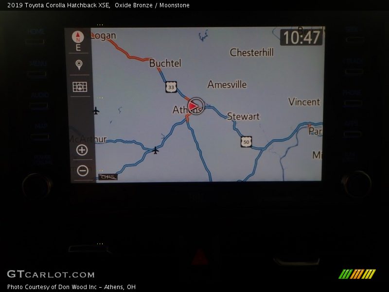 Oxide Bronze / Moonstone 2019 Toyota Corolla Hatchback XSE