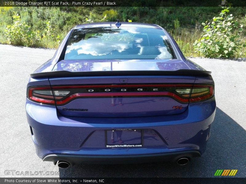 Plum Crazy Pearl / Black 2018 Dodge Charger R/T Scat Pack