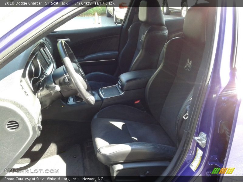 Plum Crazy Pearl / Black 2018 Dodge Charger R/T Scat Pack