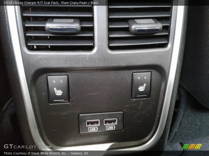 Plum Crazy Pearl / Black 2018 Dodge Charger R/T Scat Pack