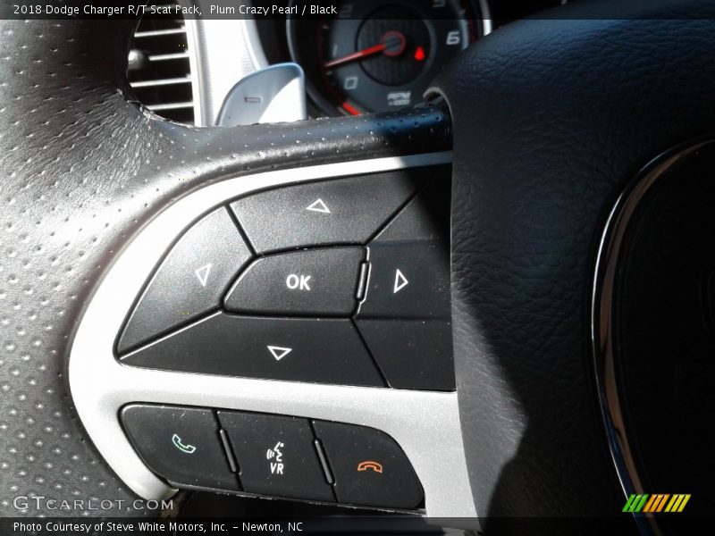 Plum Crazy Pearl / Black 2018 Dodge Charger R/T Scat Pack