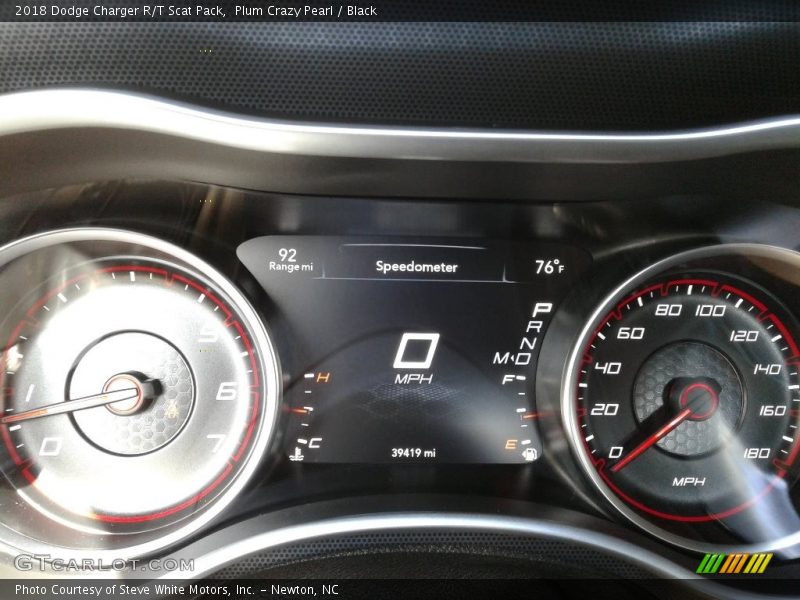 Plum Crazy Pearl / Black 2018 Dodge Charger R/T Scat Pack