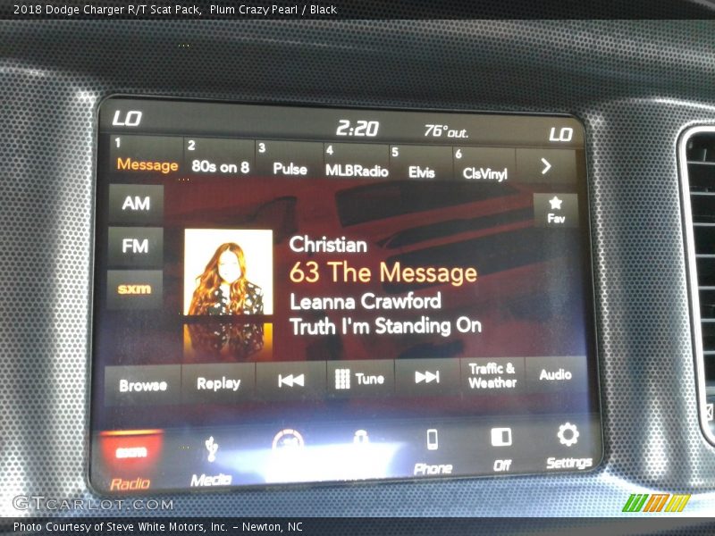 Plum Crazy Pearl / Black 2018 Dodge Charger R/T Scat Pack