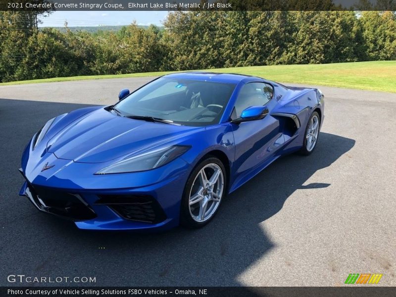 Front 3/4 View of 2021 Corvette Stingray Coupe