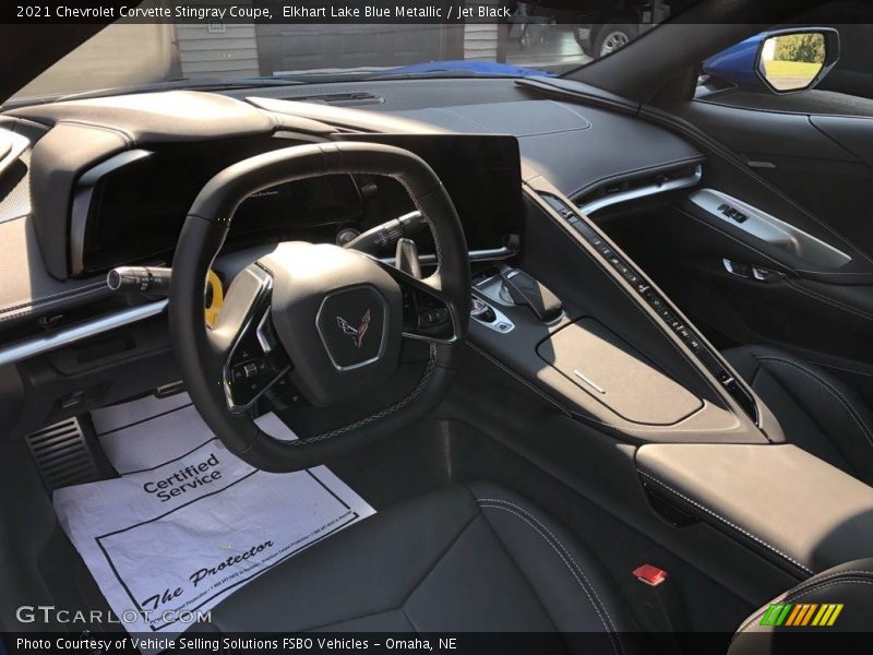  2021 Corvette Stingray Coupe Jet Black Interior