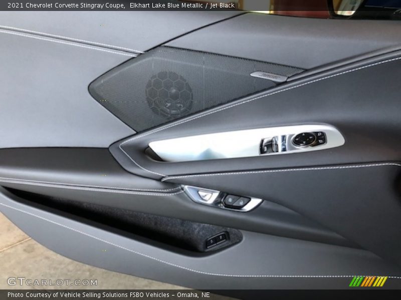 Door Panel of 2021 Corvette Stingray Coupe