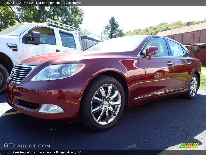 Noble Spinel Mica / Cashmere 2007 Lexus LS 460