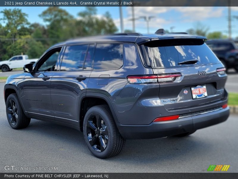 Granite Crystal Metallic / Black 2021 Jeep Grand Cherokee L Laredo 4x4