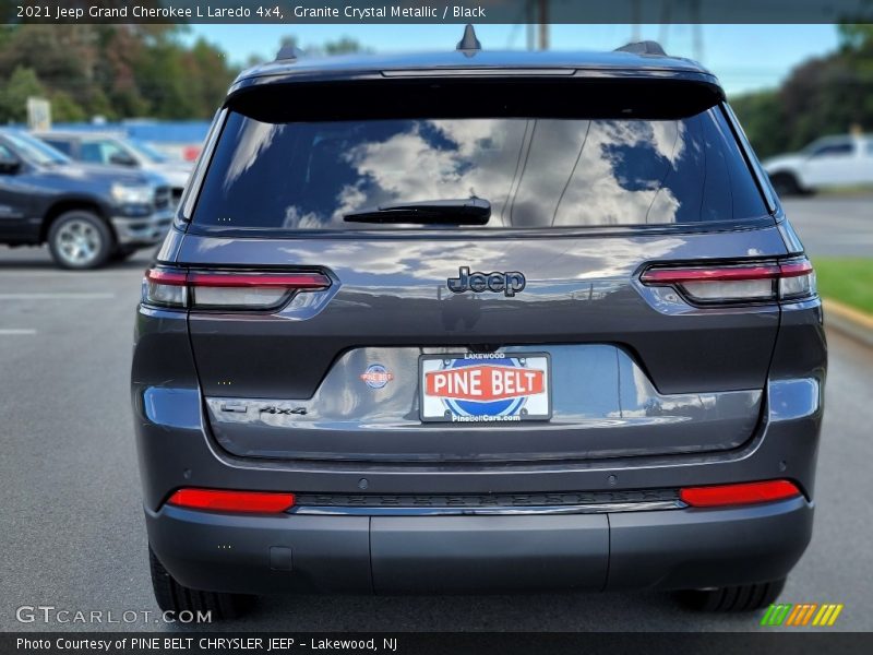 Granite Crystal Metallic / Black 2021 Jeep Grand Cherokee L Laredo 4x4