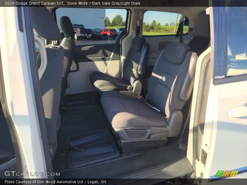 Stone White / Dark Slate Gray/Light Shale 2010 Dodge Grand Caravan SXT