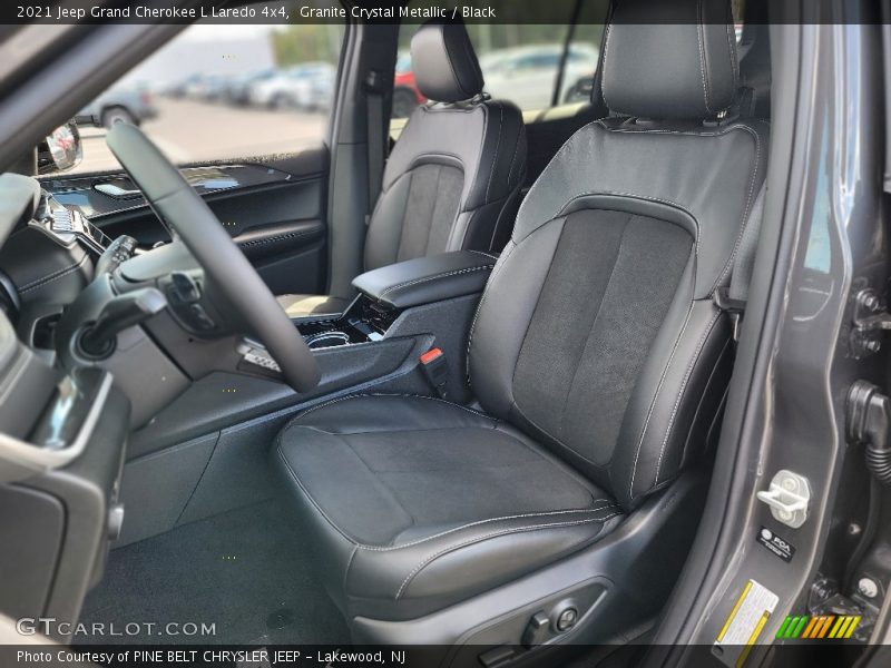 Front Seat of 2021 Grand Cherokee L Laredo 4x4