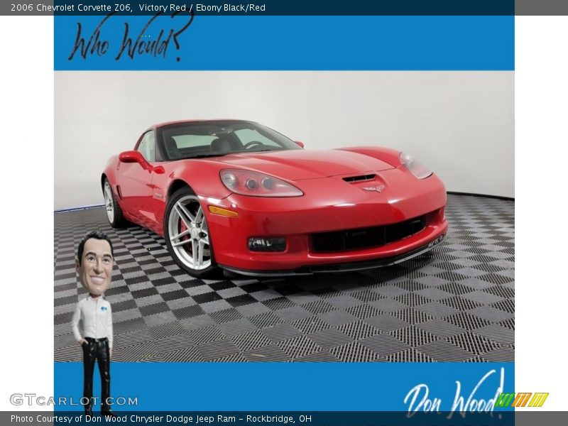Victory Red / Ebony Black/Red 2006 Chevrolet Corvette Z06