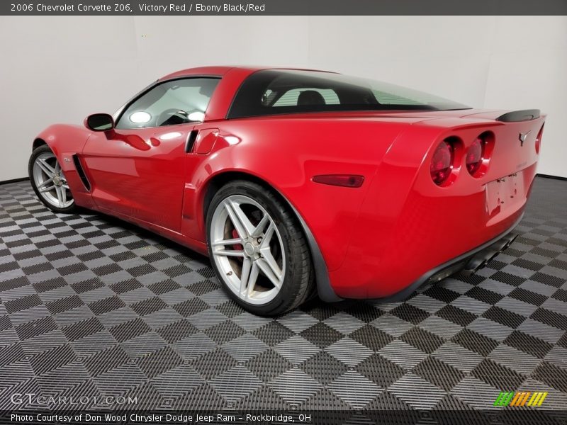 Victory Red / Ebony Black/Red 2006 Chevrolet Corvette Z06