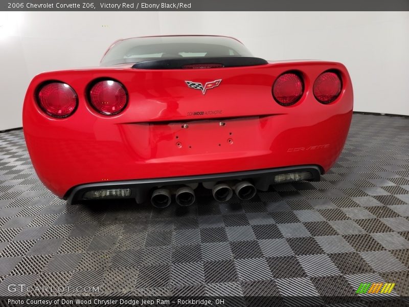Victory Red / Ebony Black/Red 2006 Chevrolet Corvette Z06