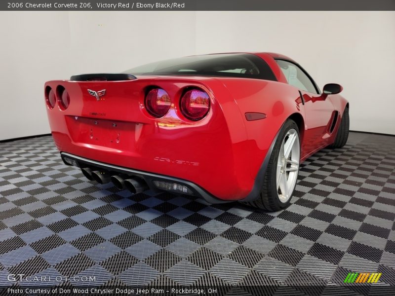 Victory Red / Ebony Black/Red 2006 Chevrolet Corvette Z06