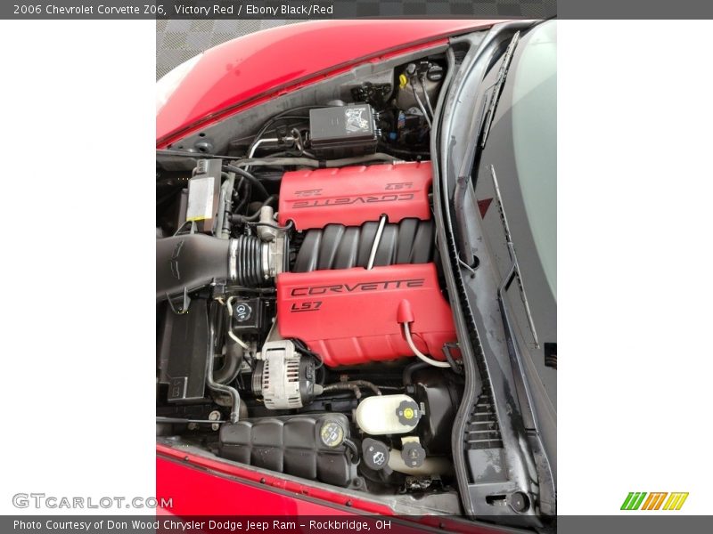 Victory Red / Ebony Black/Red 2006 Chevrolet Corvette Z06