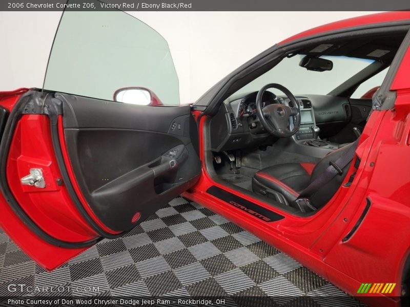 Victory Red / Ebony Black/Red 2006 Chevrolet Corvette Z06