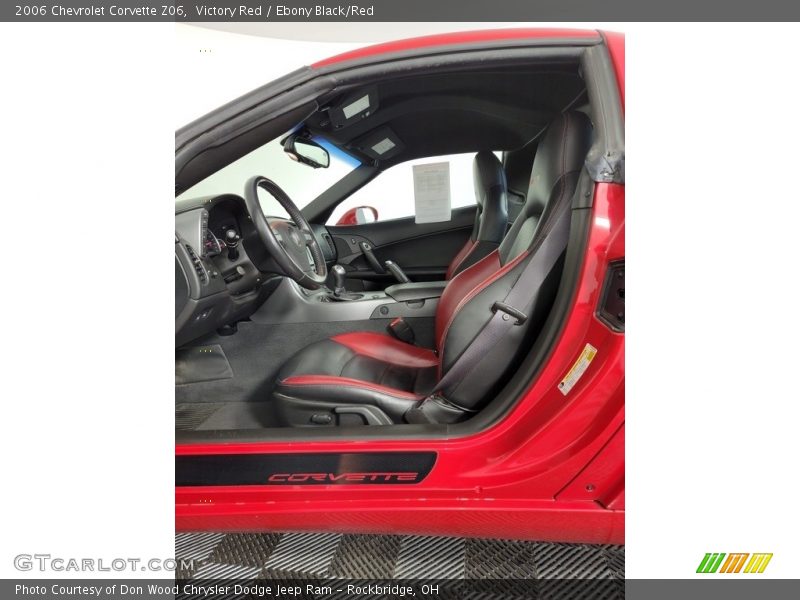 Victory Red / Ebony Black/Red 2006 Chevrolet Corvette Z06