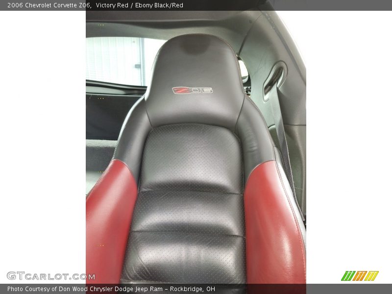 Victory Red / Ebony Black/Red 2006 Chevrolet Corvette Z06