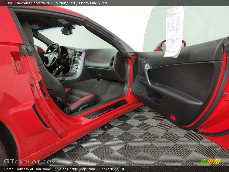 Victory Red / Ebony Black/Red 2006 Chevrolet Corvette Z06