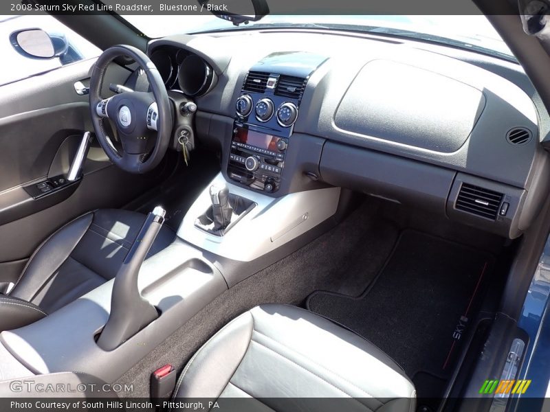 Front Seat of 2008 Sky Red Line Roadster