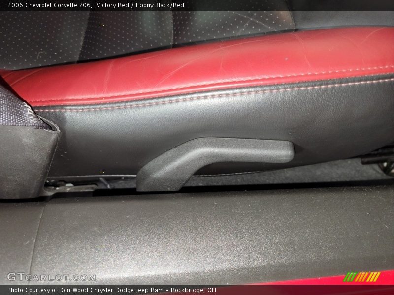 Victory Red / Ebony Black/Red 2006 Chevrolet Corvette Z06