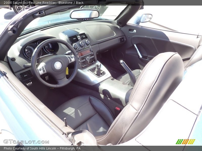 Front Seat of 2008 Sky Red Line Roadster