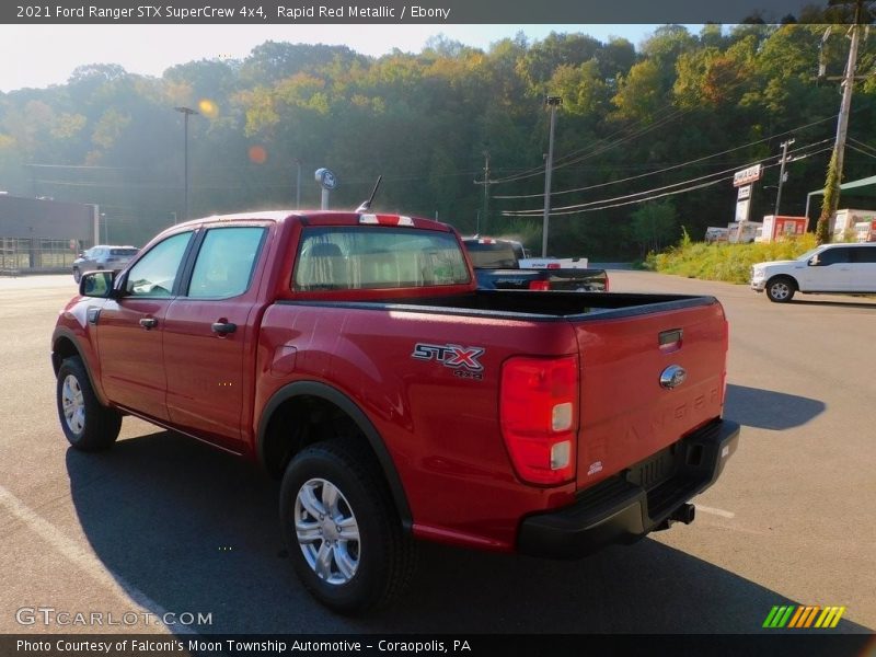 Rapid Red Metallic / Ebony 2021 Ford Ranger STX SuperCrew 4x4