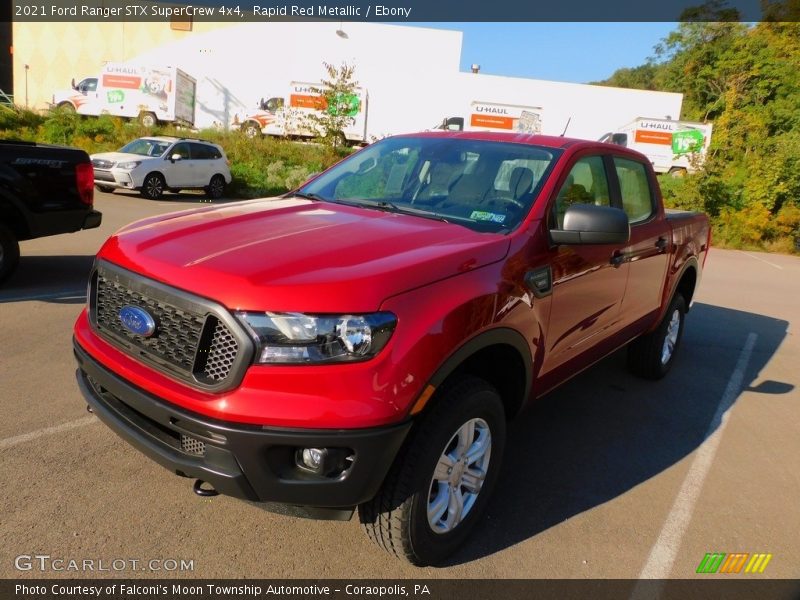 Rapid Red Metallic / Ebony 2021 Ford Ranger STX SuperCrew 4x4