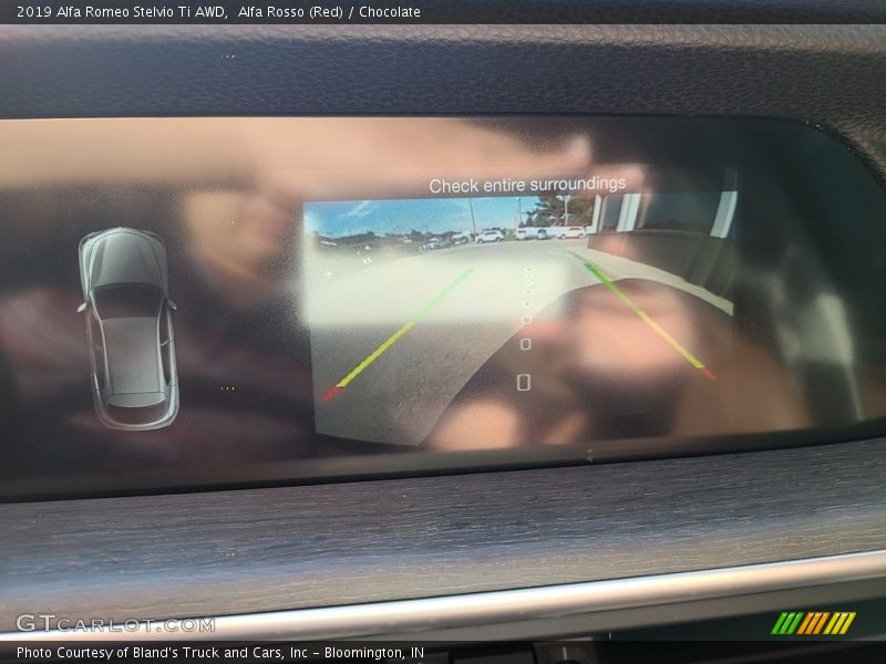 Alfa Rosso (Red) / Chocolate 2019 Alfa Romeo Stelvio Ti AWD