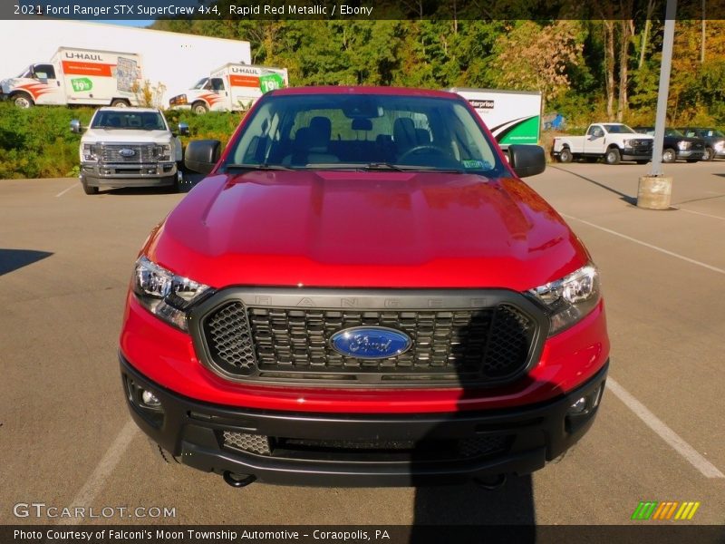 Rapid Red Metallic / Ebony 2021 Ford Ranger STX SuperCrew 4x4
