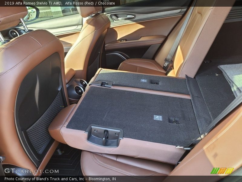 Alfa Rosso (Red) / Chocolate 2019 Alfa Romeo Stelvio Ti AWD