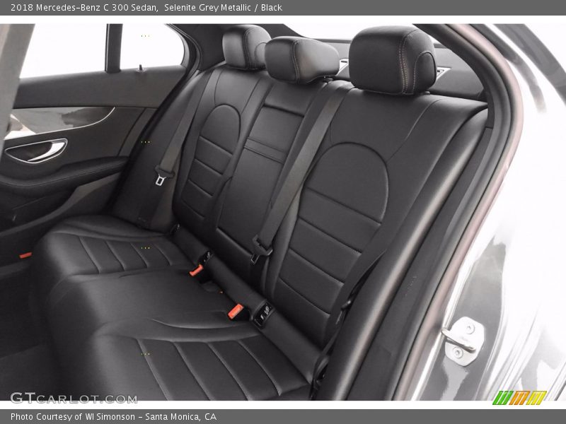 Selenite Grey Metallic / Black 2018 Mercedes-Benz C 300 Sedan