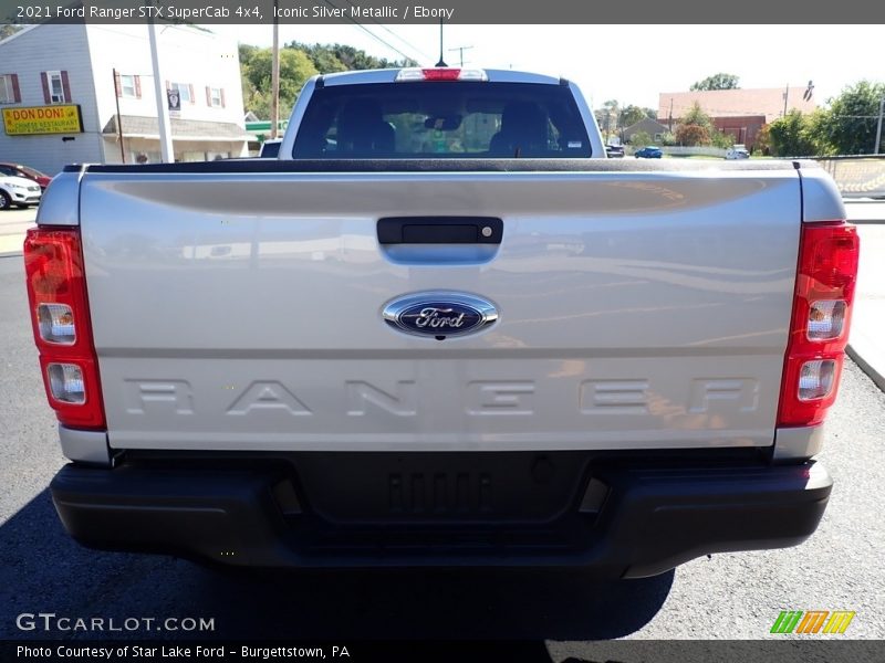 Iconic Silver Metallic / Ebony 2021 Ford Ranger STX SuperCab 4x4