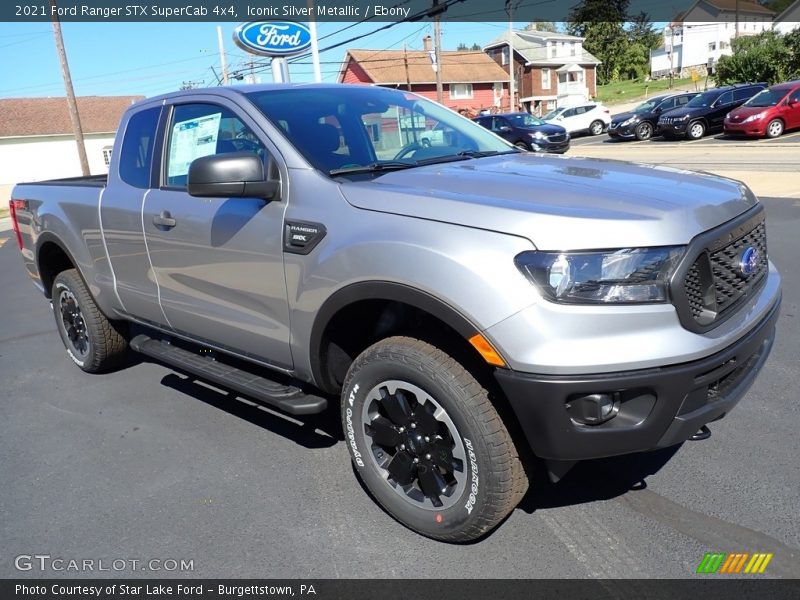 Front 3/4 View of 2021 Ranger STX SuperCab 4x4