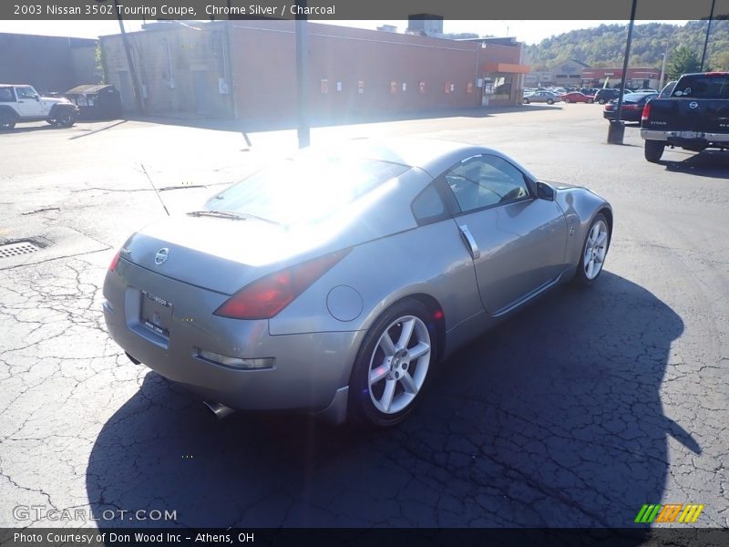 Chrome Silver / Charcoal 2003 Nissan 350Z Touring Coupe