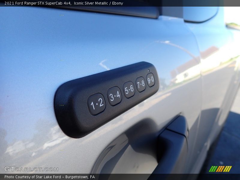 Iconic Silver Metallic / Ebony 2021 Ford Ranger STX SuperCab 4x4