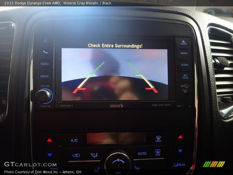 Mineral Gray Metallic / Black 2013 Dodge Durango Crew AWD