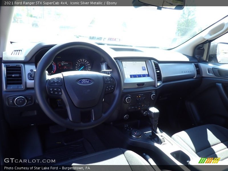 Iconic Silver Metallic / Ebony 2021 Ford Ranger STX SuperCab 4x4
