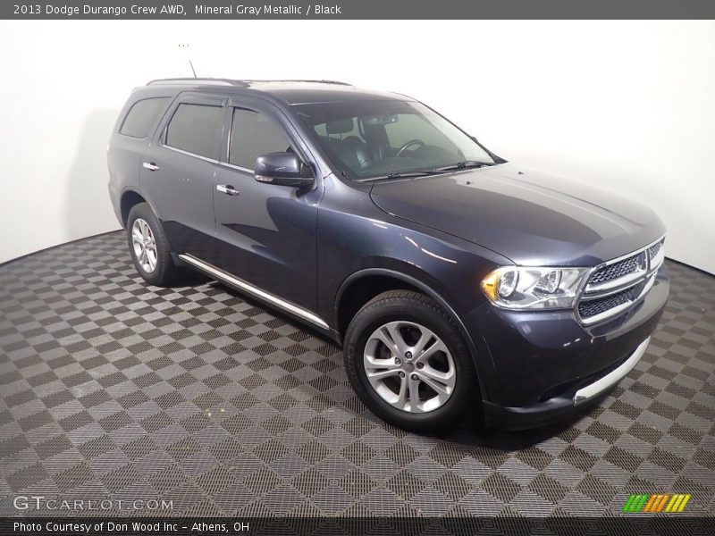 Mineral Gray Metallic / Black 2013 Dodge Durango Crew AWD