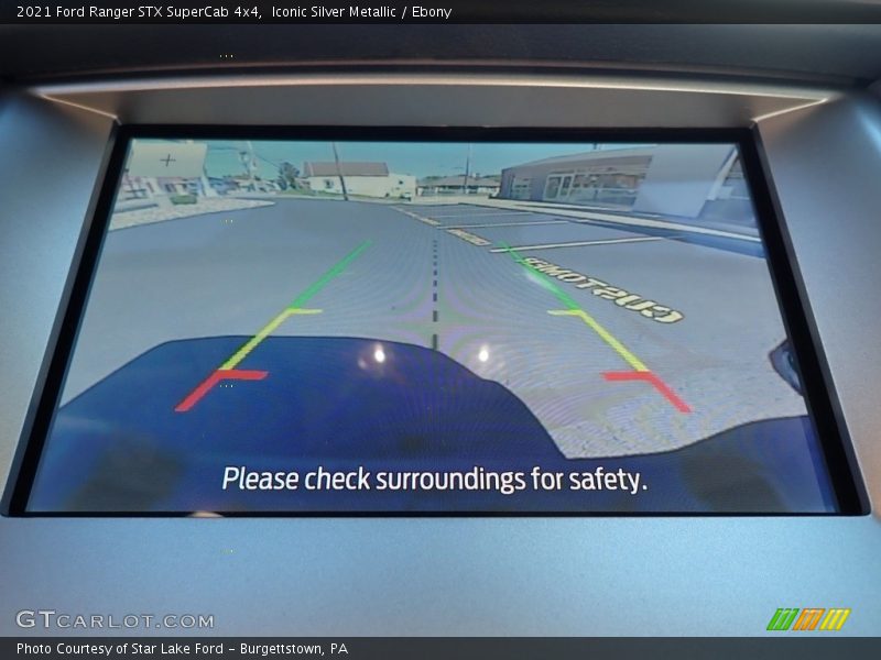 Iconic Silver Metallic / Ebony 2021 Ford Ranger STX SuperCab 4x4
