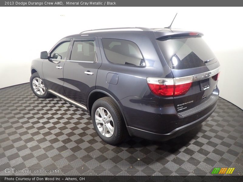 Mineral Gray Metallic / Black 2013 Dodge Durango Crew AWD