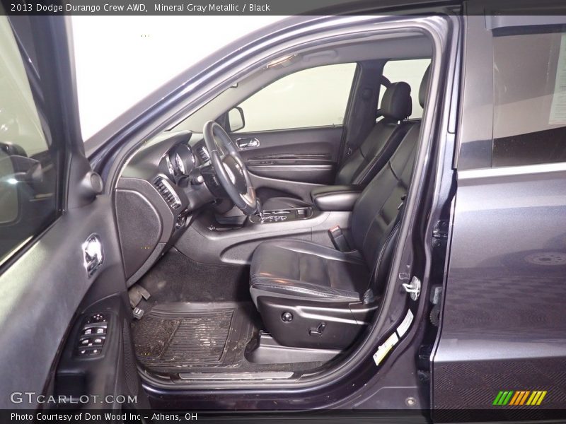 Mineral Gray Metallic / Black 2013 Dodge Durango Crew AWD